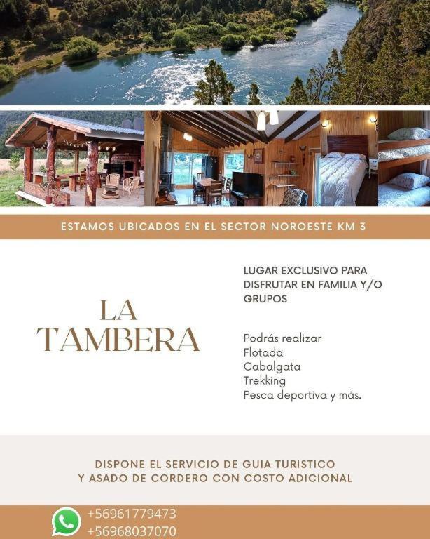 La Tambera Villa Futaleufú Exteriör bild